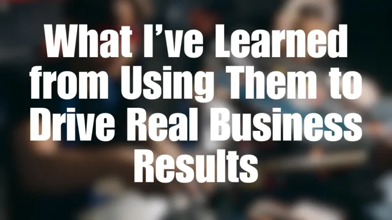 The Best Generative AI Tools for 2025: What I’ve Learned from Using Them to Drive Real Business Results